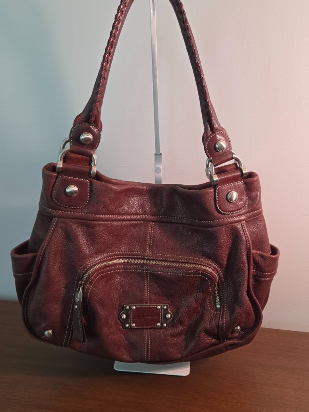 MAKOWSKY LEATHER SHOULDER BAG